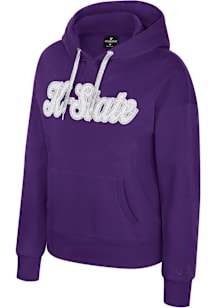 Womens K-State Wildcats Purple Colosseum Jazz Club Hooded Sweatshirt