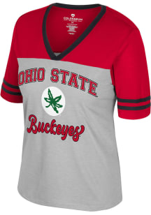 Ohio State Buckeyes Grey Colosseum Second Choice Short Sleeve T-Shirt