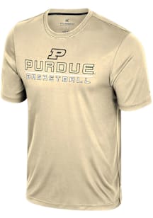 Colosseum Purdue Boilermakers Gold Bird Law GCC Basketball Short Sleeve T Shirt