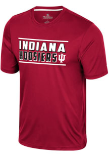 Indiana Hoosiers Cardinal Colosseum Bird Law GCC Short Sleeve T Shirt
