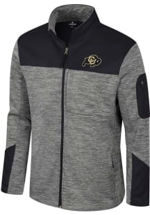 Colosseum Colorado Buffaloes Mens Grey Guard Medium Weight Jacket
