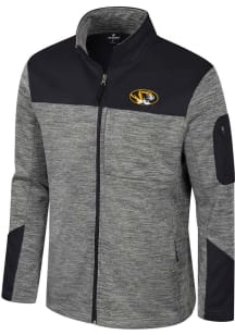 Colosseum Missouri Tigers Mens Grey Guard Medium Weight Jacket