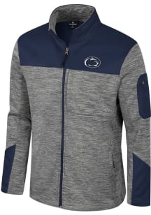 Mens Penn State Nittany Lions Grey Colosseum Guard Medium Weight Jacket