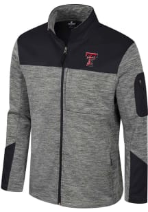 Colosseum Texas Tech Red Raiders Mens Grey Guard Medium Weight Jacket