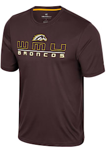 Colosseum Western Michigan Broncos Brown Bird Law GCC Short Sleeve T Shirt