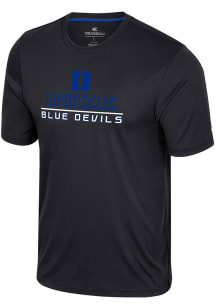 Colosseum Duke Blue Devils Black Bird Law GCC Short Sleeve T Shirt