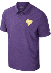 Colosseum West Chester Golden Rams Mens Purple Revolution Short Sleeve Polo