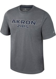Colosseum Akron Zips Charcoal Forget Short Sleeve T Shirt