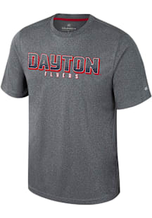 Colosseum Dayton Flyers Charcoal Forget Short Sleeve T Shirt