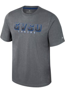 Colosseum Grand Valley State Lakers Charcoal Forget Short Sleeve T Shirt