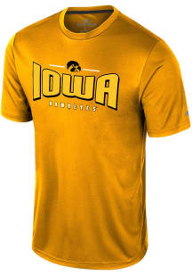 Iowa Hawkeyes Gold Colosseum Two Pills Short Sleeve T Shirt