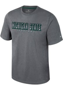 Michigan State Spartans Charcoal Colosseum Forget Short Sleeve T Shirt