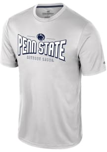 Penn State Nittany Lions White Colosseum Two Pills Short Sleeve T Shirt