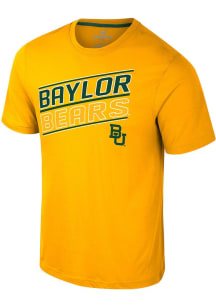 Colosseum Baylor Bears Gold Truth Short Sleeve T Shirt