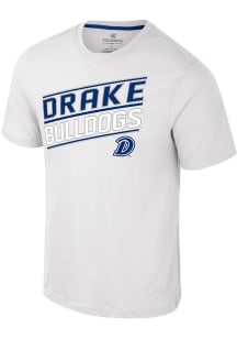 Colosseum Drake Bulldogs White Truth Short Sleeve T Shirt
