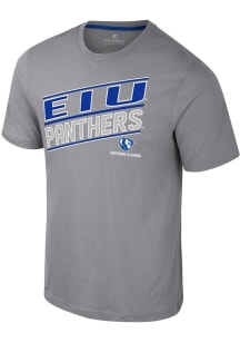 Colosseum Eastern Illinois Panthers Grey Truth Short Sleeve T Shirt