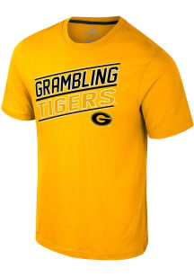 Colosseum Grambling State Tigers Gold Truth Short Sleeve T Shirt