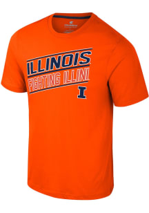 Illinois Fighting Illini Orange Colosseum Truth Short Sleeve T Shirt