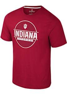 Colosseum Indiana Hoosiers Cardinal Truth Two Short Sleeve T Shirt