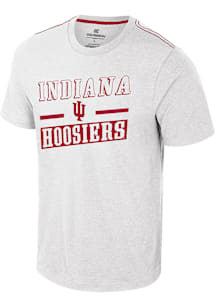 Colosseum Indiana Hoosiers White Neo Short Sleeve T Shirt