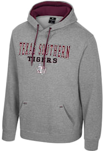 Colosseum Texas Southern Tigers Mens Grey Charlie Long Sleeve Hoodie