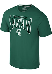 Colosseum Michigan State Spartans Green Truth Two Design Short Sleeve T Shirt