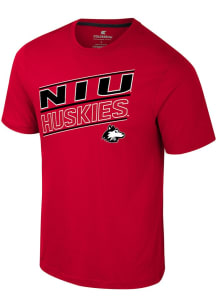 Colosseum Northern Illinois Huskies Red Truth Short Sleeve T Shirt