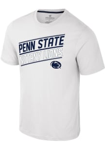 Colosseum Penn State Nittany Lions White Truth Short Sleeve T Shirt