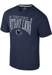 Penn State Nittany Lions Navy Blue Colosseum Truth Two Short Sleeve T Shirt