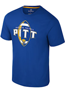 Colosseum Pitt Panthers Blue Truth Two Short Sleeve T Shirt