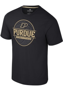 Purdue Boilermakers Black Colosseum Truth Two Short Sleeve T Shirt