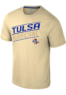 Colosseum Tulsa Golden Hurricane Gold Truth Short Sleeve T Shirt