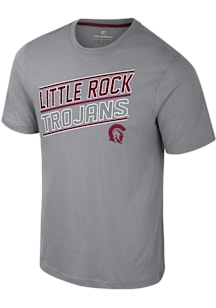 Colosseum U of A at Little Rock Trojans Grey Truth Short Sleeve T Shirt