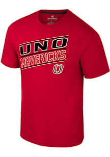 Colosseum UNO Mavericks Red Truth Short Sleeve T Shirt