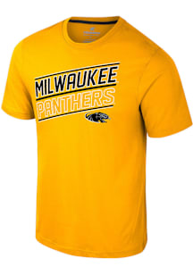 Colosseum Wisconsin-Milwaukee Panthers Gold Truth Short Sleeve T Shirt