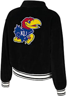 Colosseum Kansas Jayhawks Womens Navy Blue Limo Light Weight Jacket