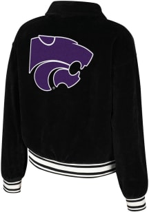 Womens K-State Wildcats Black Colosseum Limo Light Weight Jacket