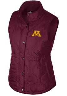 Womens Minnesota Golden Gophers Maroon Colosseum Loretta Vest