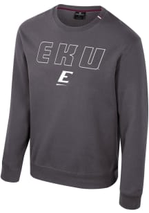 Colosseum Eastern Kentucky Colonels Mens Maroon Zion Long Sleeve Crew Sweatshirt