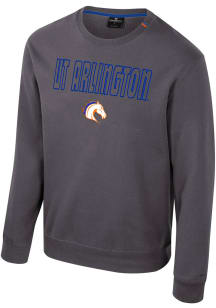 Colosseum UTA Mavericks Mens Charcoal Zion Long Sleeve Crew Sweatshirt
