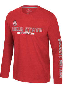 Mens Ohio State Buckeyes Red Colosseum Back in Business Tee