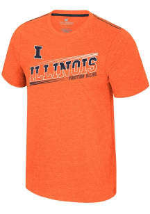 Illinois Fighting Illini Orange Colosseum Dance Marathon Short Sleeve T Shirt