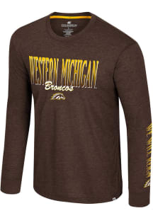 Mens Western Michigan Broncos Brown Colosseum Frank Tee