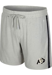 Colosseum Colorado Buffaloes Mens Ash Mac Shorts