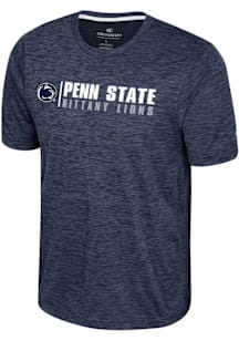 Colosseum Penn State Nittany Lions Navy Blue Always Sunny Short Sleeve T Shirt