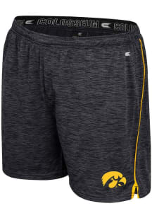 Mens Iowa Hawkeyes Black Colosseum Always Sunny Shorts