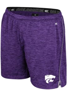 Mens K-State Wildcats Purple Colosseum Always Sunny Shorts