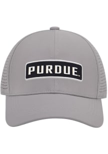 Colosseum Black Purdue Boilermakers The Gang CPT Cap Adjustable Hat