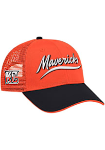 Colosseum Kansas City Mavericks Always Sunny 2400 Cap Adjustable Hat - Black