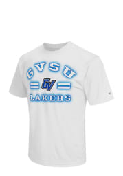 Colosseum Grand Valley State Lakers Mens White Big Haze Big and Tall T-Shirt